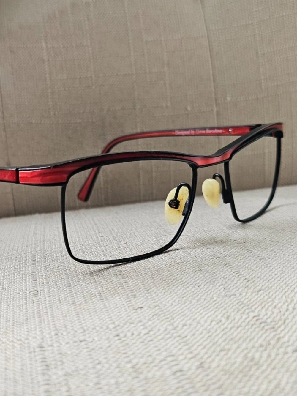 Vintage Etnia Barcelona Women Eyeglasses Frame RDBK Eyewear AKITA Glasses Frame